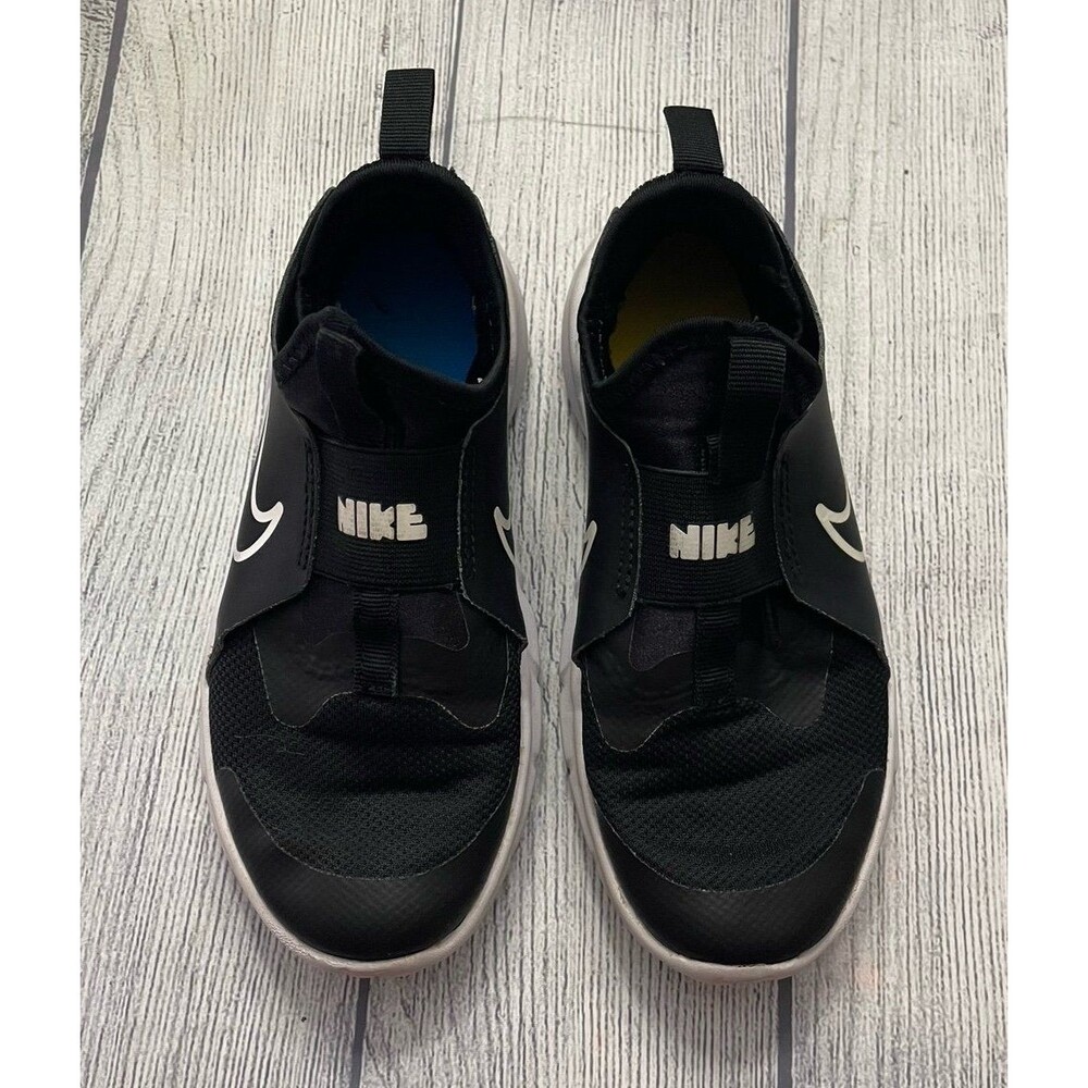 Black Nike Boy Slip On Shoes, Size Youth 1